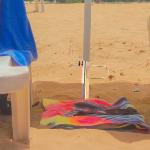 Anclaje de sombrilla de playa de 36mm con base insertable y soporte para paraguas 7