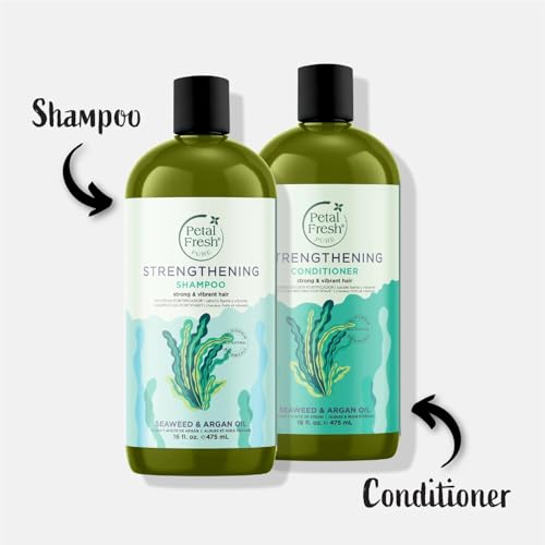 Acondicionador Fortalecimiento Pétalo Fresca con alga marina y argán 475ml 7