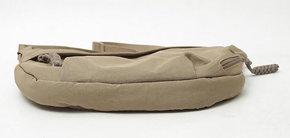 Hobo Bag for Women Men Crescent Shoulder Bag Retro Nylon Canvas Crossbody Bag Slouchy Corduroy Dumpling Bag Purse | Retro, Nylon Canvas, Slouchy, Corduroy - Image 5