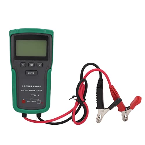 12V Car Battery Tester, Fast and Accurate Automotive Battery Tester for Trucks, Automobiles, Motorcycles