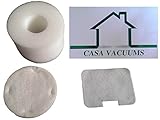 Casa Vacuums Kit for Shark Navigator Nv42 Part# Xff36 Vacuum Cleaners Replacement Foam & Felt Filter 3 Pieces