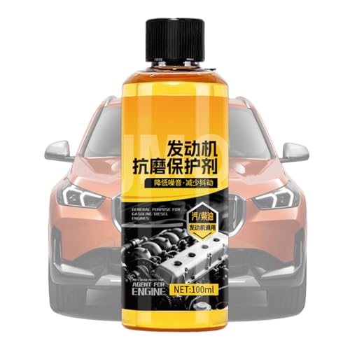100ml Motor Schutzmittel Anti-Verschleiß | Geräuschreduzierendes Auto Zubehör Für LKW SUV Winter Outdoor Camping Pendeln Abenteuerreisen Lange Fahrten Motorpflege Effizient Sicher