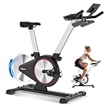 Sperax Exercise Bike, Stationary Bikes for Home, Indoor Cycling Bike, Spin Bike with Comfortable Seat, LED Display
