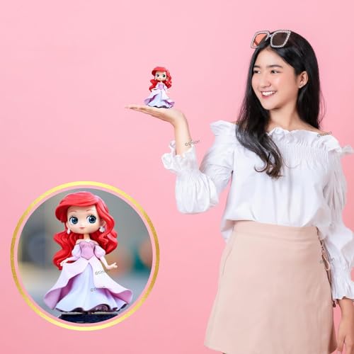 Image of Elsa Princess Action Figure Miniature Doll (Toy Figure) SpecialEdition for Car Dashboard, Decoration, Cake, Office Desk & Study Table (Pack of 1)