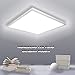 Produktbild HOMEDEMO LED Panel Deckenleuchte 62x62cm Ultraslim Modern 40W Neutralweiß 4000K Deckenlampe für Büro und Werkstatt Led Lampe mit Befestigungsmaterial und Trafo Silberrahmen