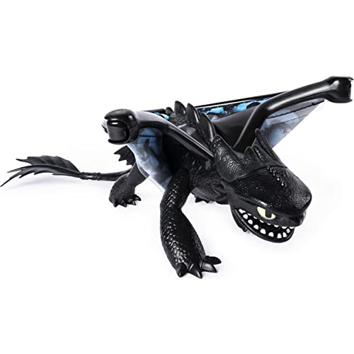 Dreamworks Dragons, Toothless Deluxe Dragon With Lights And Sounds, For Kids Aged 4 And Up #TOP5