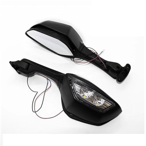 Espejo retrovisor de motocicleta con intermitente led para ninja 400 y zx10r