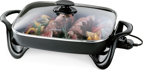 Image of Presto 06852 16-Inch Electric Skillet with Glass Cover