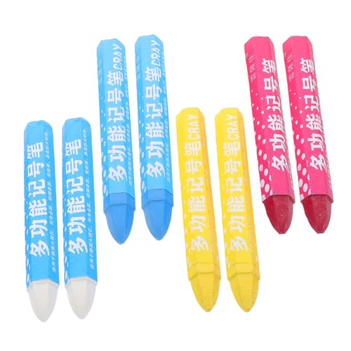 LALADEFIEE 8pcs Tire Marking Pens Tire Chalk for Car for Easy Marking and Maintenance for All Vehicle Types