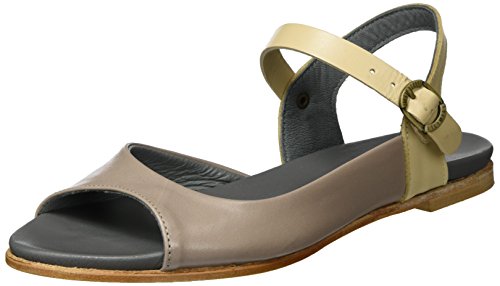 LiliMillBarbie - Sandali Donna, Grigio (Grau