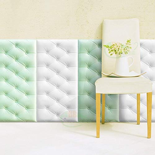 Self-Adhesive 3D Foam Wall Stickers Thicken Tatami Waterproof Wallpaper Wall Mat Children's Bedroom Bed Soft Cushion Wall Panels Home Background Decor Wall Stickers For Bedroom/Living Room #TOP4