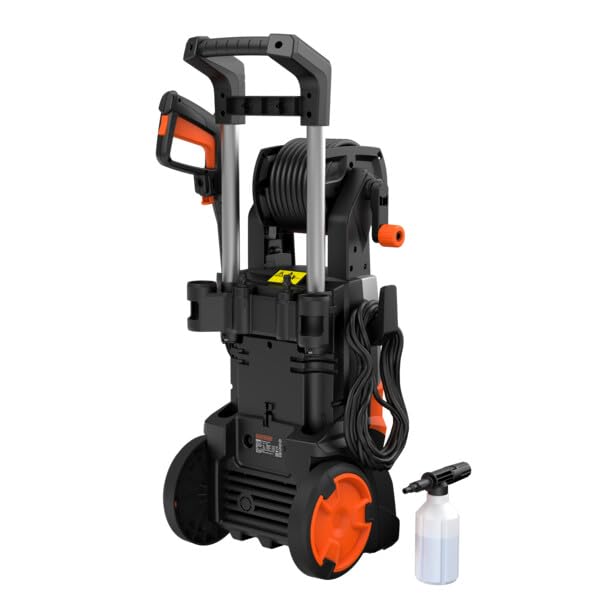 Image of BLACK+DECKER BEPWB2400-IN 220V 2100W High Pressure Washer, 6.5 L /min Maximum Flow Rate, IPX5 Protection