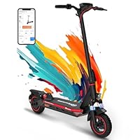 EVERCROSS Monopattino Elettrico Adulti 500W, Batteria 48V 624Wh, Autonomia fino a 60 km, Ruote Antiforatura 10&rdquo;, Pieghevole, Doppio Freno, Display LED e App, Portata 150 kg
