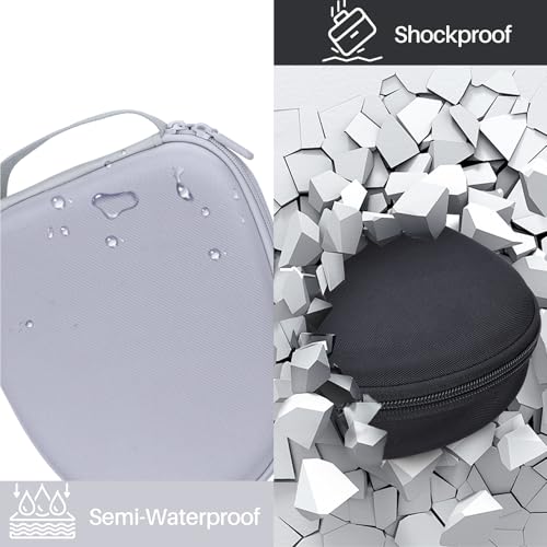 Image of Lebakort Hard Case Compatible with Sony WH-CH720N WH-CH520 WH-CH510 WH-CH710N XB900N XB700N WH-CH700N WH-1000XM5 WH-910N Noise Canceling Wireless Bluetooth Headphones (Black Case)