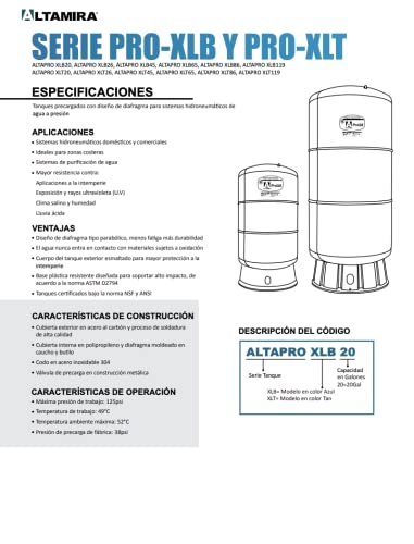 Encuentra reviews de Sistemas hidroneumáticos domésticos los más recomendados. 11 Imagen adicional