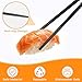 Fiberglass Chopsticks Reusable Set, 5 Pairs Black Gift-Boxed – Premium Non-Slip, Dishwasher Safe, Heat-Resistant 9.5 Inch Chop Sticks for Sushi, Ramen, Asian Dining