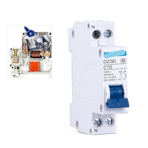 Disjoncteur DPN protection courts-circuits surcharge 6A - 5