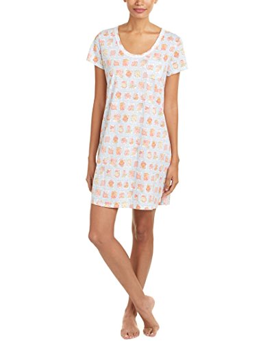 Carole Hochman Women's Cotton Short Sleeve Sleepshirt