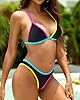Aqua Eve Women Two Piece Bikini High Cut Swimsuit ... #3