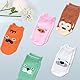RZMZBY 5er Rutschfeste socken baby, Wintersocken kinder,Baby Kleinkinder ABS rutschfeste Socken Sneaker Socken 1-3 Jahre Baby