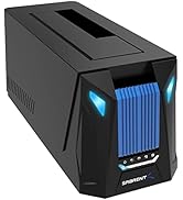 SABRENT USB C Docking Station for M.2 PCIe/NVMe and SATA 2.5/3.5 Inch SSD & HDD with Offline Clon...