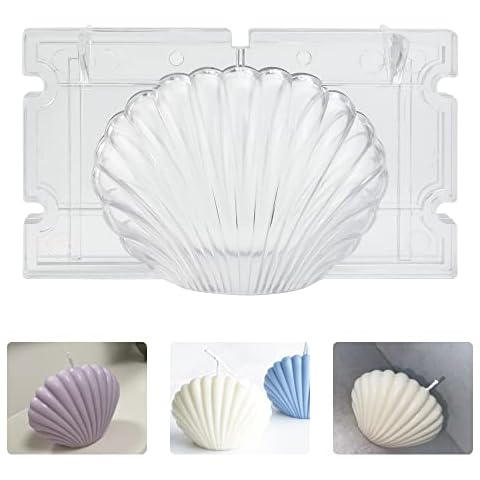 Favengo Moldes de Plasticos para Velas en forma Cascarón Cover