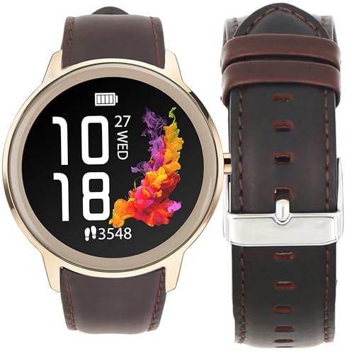Bracelet montre Sekonda Flex en cuir véritable et finitions soignées
