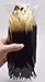 TommoT 50 Pcs 6-8 Inch Gold Dipped Natural Black Goose Feathers for Party Dress-ups and DIY Crafts