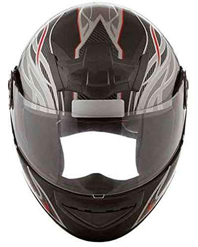 Capacete Mixs Gladiator Carbon Preto Escamoteavel Articulado Robocop 58