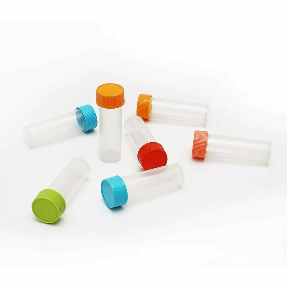 Leere homöopathische Kunststoffflasche, unbehandelter Kunststoff, 576 Stück