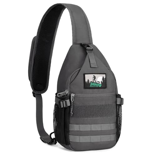Sacoche poitrine sling bag déperlant et ergonomique pour le sport