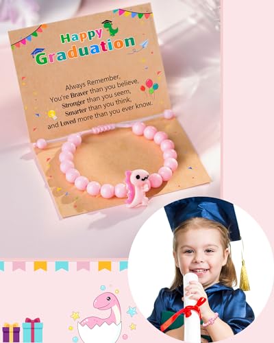 Dinosaur Bracelet for Boys Girls Preschool Kindergarten Class of 2025 Graduation Gifts4
