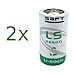 Produktbild Saft LS26500 Li-SOCl2 Batterie (3,6 V, 2-er Pack)