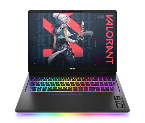 HP Omen Max 16-ah0004sf Ordinateur Portable Gaming 16" WQXGA IPS 240 Hz, PC Portable Gamer (Intel Core Ultra 9 275HX, RAM 64 Go, SSD 2048 Go, Nvidia GeForce RTX 5090 24Go, Windows 11), Laptop Noir