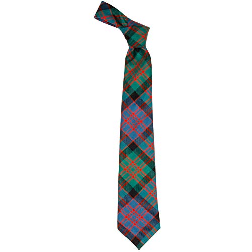 USA Kilts MacDonald Ancient Tartan Wool Necktie Made in Scotland