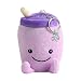 Mini Milchtee Schlüsselanhänger Cartoon Bubble Tea Kuscheltier Schlüssel Anhänger Boba Anti-Verloren-Schutzhülle Plüschkissen Personalisiert Milchtee Tasse schlüsselanhänger für Auto Tasche Rucksack