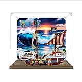 Matériau : fabriqué en acrylique de qualité supérieure, résistant à l'usure, transparent et anti-jaunissement. Facile à nettoyer avec une transmission de lumière exceptionnelle, permettant une appréciation à 360 degrés des détails complexes du modèle.