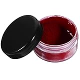 IMIKEYA Rossetto in polvere fatta in casa colore rosso labbra fai da te pigmenti in polvere per labbra formula naturale sicura alta pigmentazione per trucco labbra e illuminanti uso