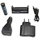 SPETTON Accil-15vx Ladegerät Q-7 VX USB Basis und Kabel Zubehör Beleuchtung, Schwarz, Tamaño Única