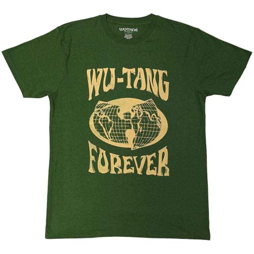 Wu-Tang Clan t-shirt Forever vert parfait pour vos sorties urbaines et festivals
