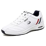 Sohle: Gummi. Herren Golfschuhe Wasserdicht und bequem Leichte Badminton Trainer Schuhe Sport Turnschuhe Spikeless Anti-Rutsch Atmungsaktive Golfschuhe
