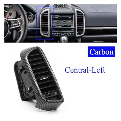 Grille ventilation Cayenne 958 reparer aération centrale carbone brisée