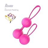Kegel Exercise Weights - NENO Ben Wa Balls Sets Kit Weighted for Tightening your Pelvic Floor Muscle - Full Cover Silicone with String for Beginners or Advanced