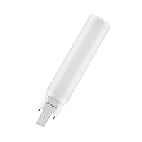 OSRAM Lampada LED DULUX con attacco a spina G24q 10W 1100lm 6500K