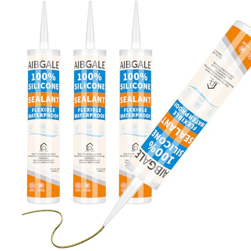 3 Pack Sparkling Gold RTV Silicone Sealant 30.3 Oz