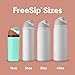 Owala FreeSip Insulated Stainless Steel Water Bottle with Straw for Sports, Travel, and School BPA-Free Sports Water Bottle, 32 oz, Foggy Tide