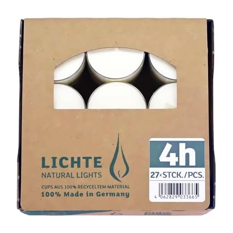 Bougies chauffe-plat Wenzel Nature Lights Cover