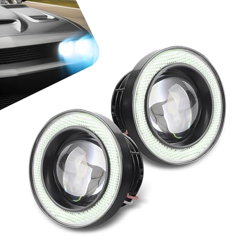GRANDI Car Angel Eye LED Fog Light, 3
