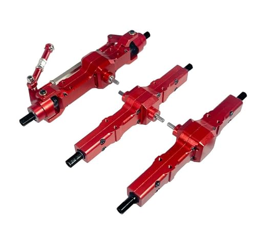 RCp[c For JJRC Q60 Q63 Q64 For WPL B16 B36 For Fayee For FY004 For MN-77 6WD 6X6 tgԃAANXpRCJ[AbvO[hp[c(Red,Size 1)