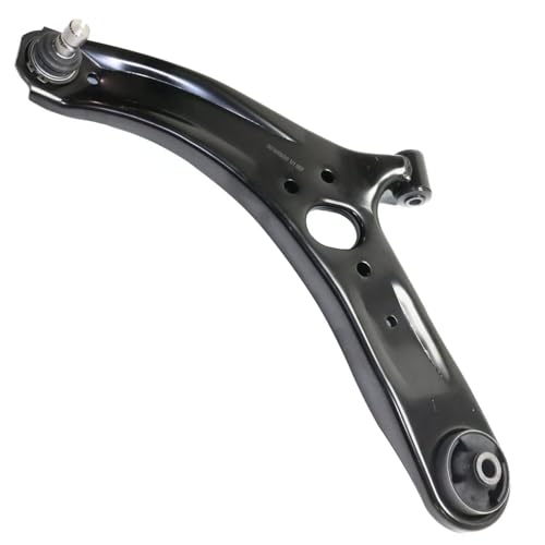 Image of Detroit Axle - Front End Suspension Kit for 2012-2017 Kia Rio, 2 Lower Control Arms with Ball Joint Assembly 2 Outer Tie Rods 2 Sway Bar End Links 2013 2014 2015 2016 Replacement